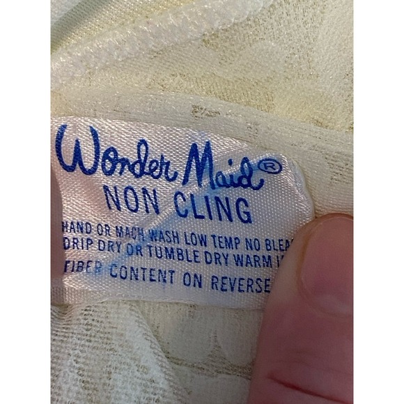Vintage Wonder Maid Womens Slip Dress Size 38 Slinky Silky Romantic Ethereal USA - Picture 6 of 10